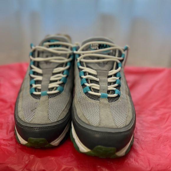 Nike Mens Air Max 24 7 Gray Running Shoes Sneakers Size 10 - Picture 4 of 5